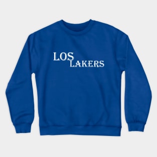 los lakers simple Crewneck Sweatshirt